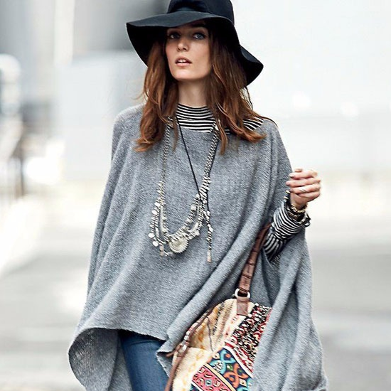 Il poncho: idee e consigli per indossarlo