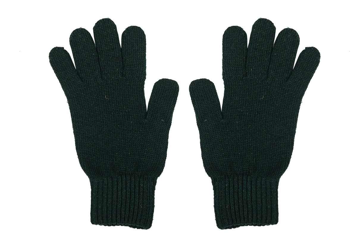 Gants femme mélange cachemire, coloris Vert | Dalle Piane Cashmere