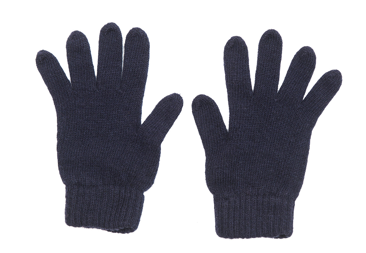 Gants femme mélange cachemire, coloris Bleu | Dalle Piane Cashmere