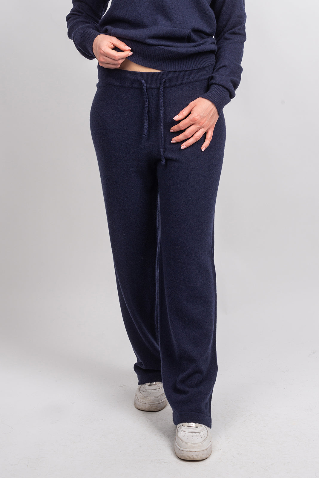 Pantalon femme mélange cachemire, coloris Gris, vue 5 | Dalle Piane Cashmere