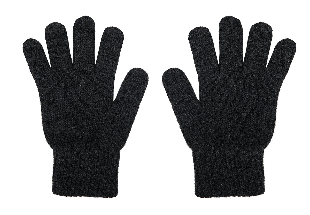 Gants homme mélange cachemire, coloris Anthracite | Dalle Piane Cashmere