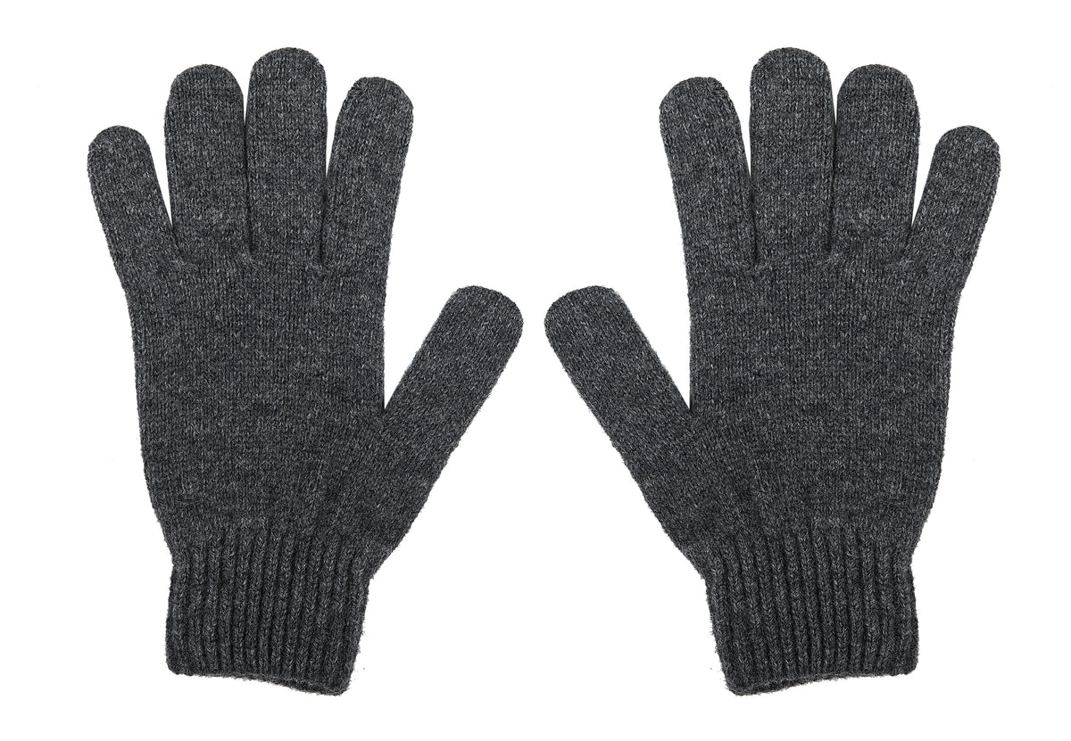 Gants homme mélange cachemire, coloris Gris | Dalle Piane Cashmere