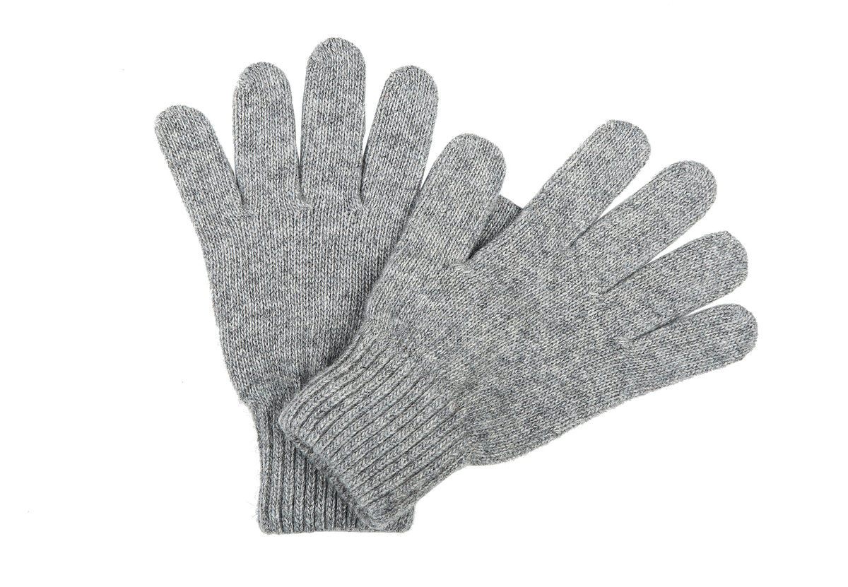 Gants homme mélange cachemire, coloris Gris perle, vue 2 | Dalle Piane Cashmere