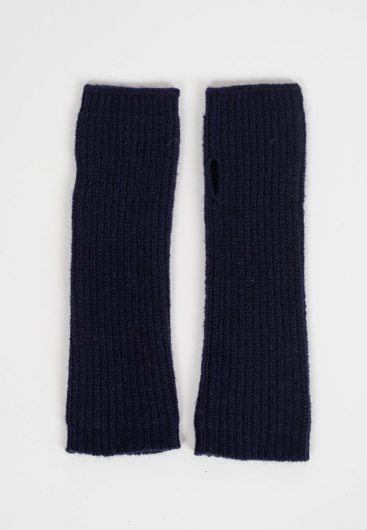 Manchettes, coloris Bleu | Dalle Piane Cashmere