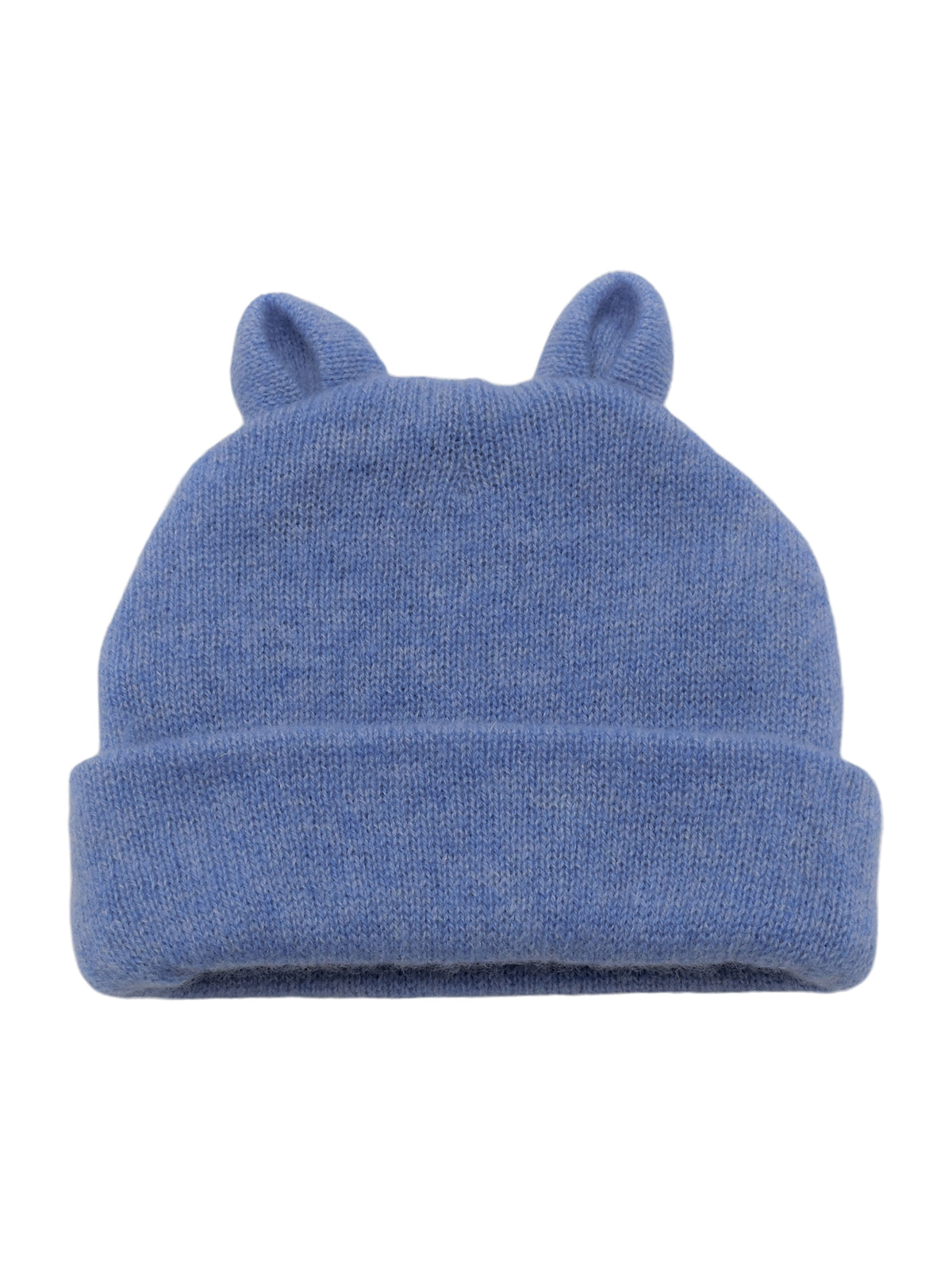 Bonnet bébé 100 % cachemire, coloris Ciel | Dalle Piane Cashmere