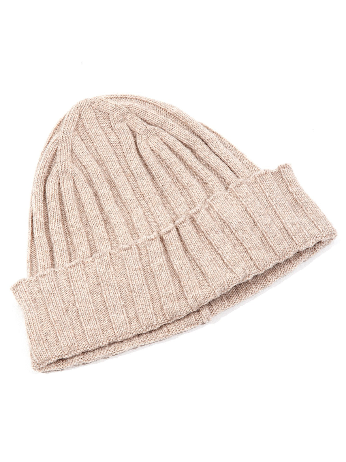 Ensemble écharpe et bonnet femme mélange cachemire, coloris Beige, vue 4 | Dalle Piane Cashmere
