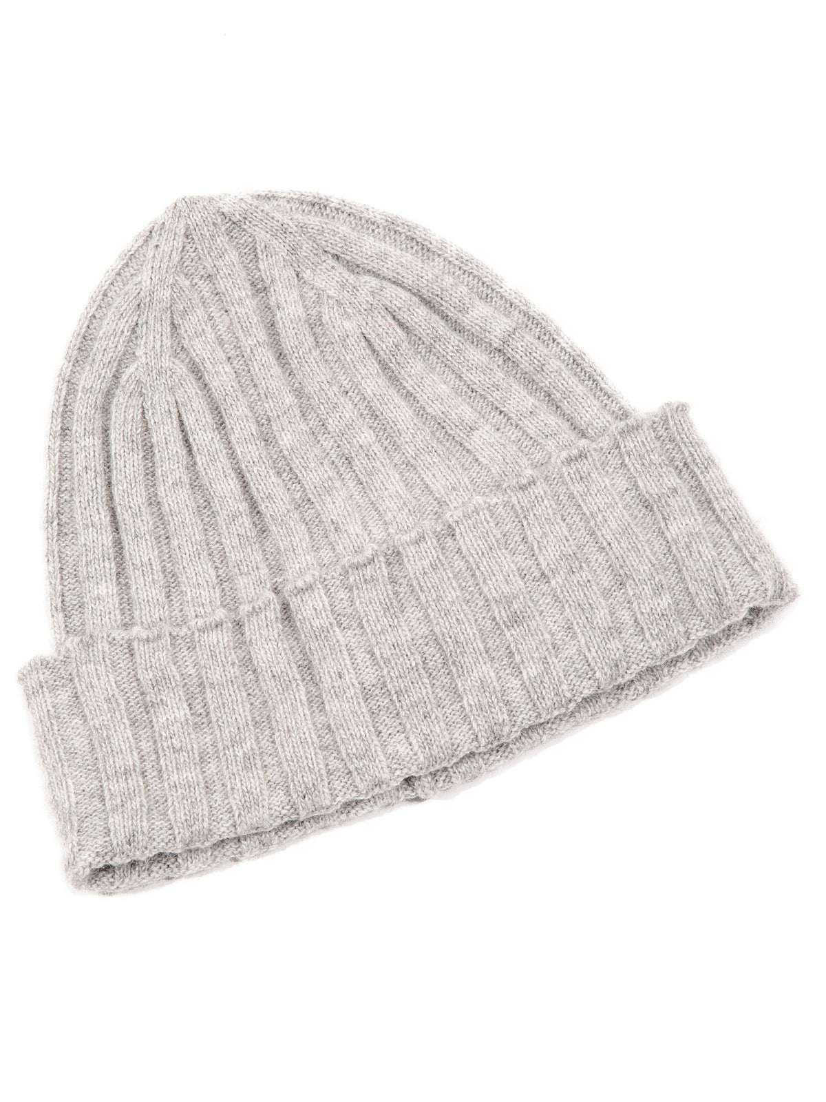 Ensemble écharpe et bonnet femme mélange cachemire, coloris Gris, vue 4 | Dalle Piane Cashmere