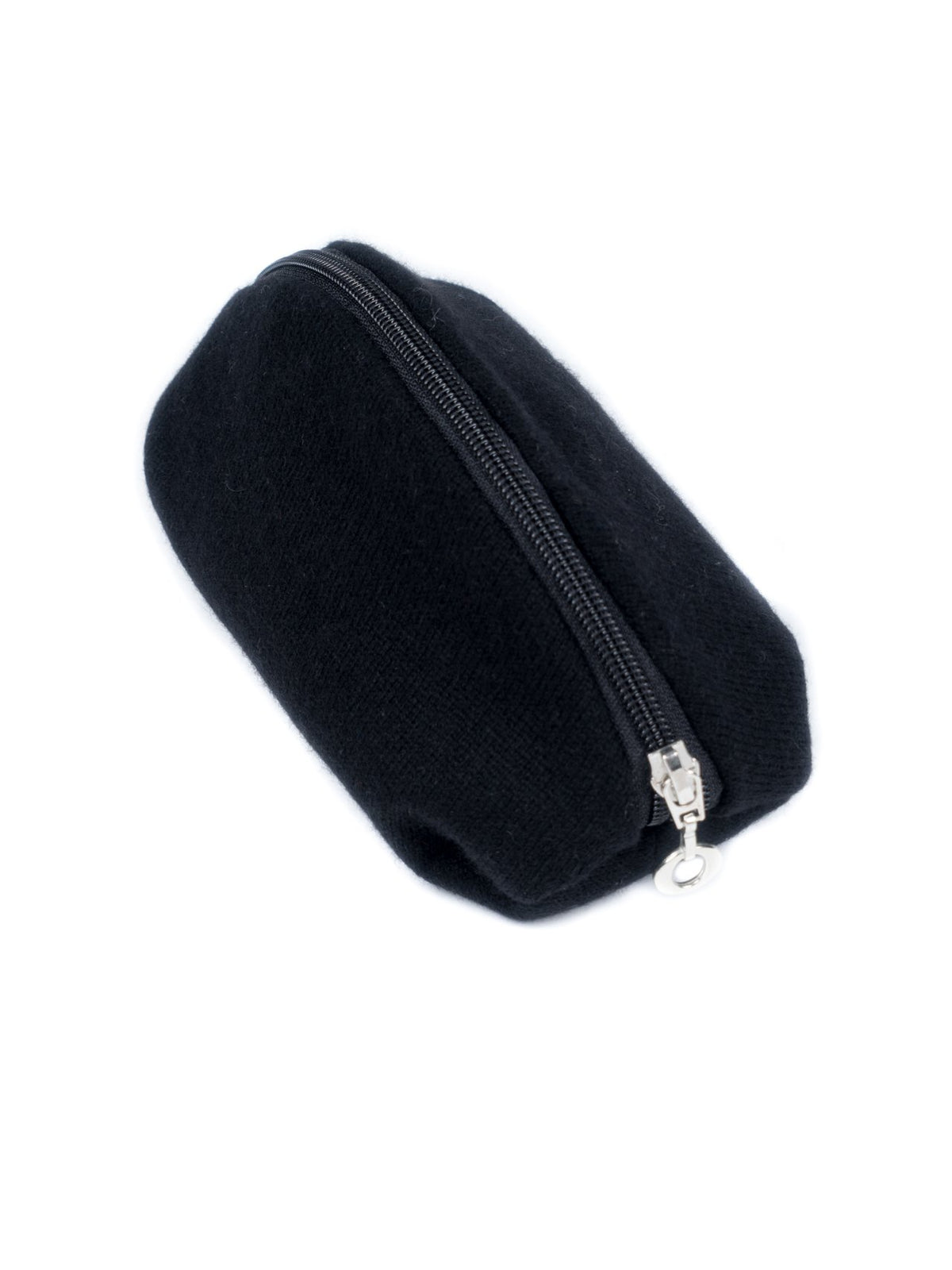 Pochette 100 % cachemire, coloris Noir, vue 3 | Dalle Piane Cashmere