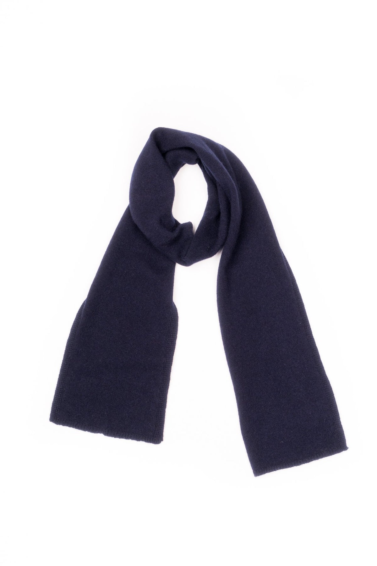 Écharpe enfant 100 % cachemire, coloris Bleu | Dalle Piane Cashmere