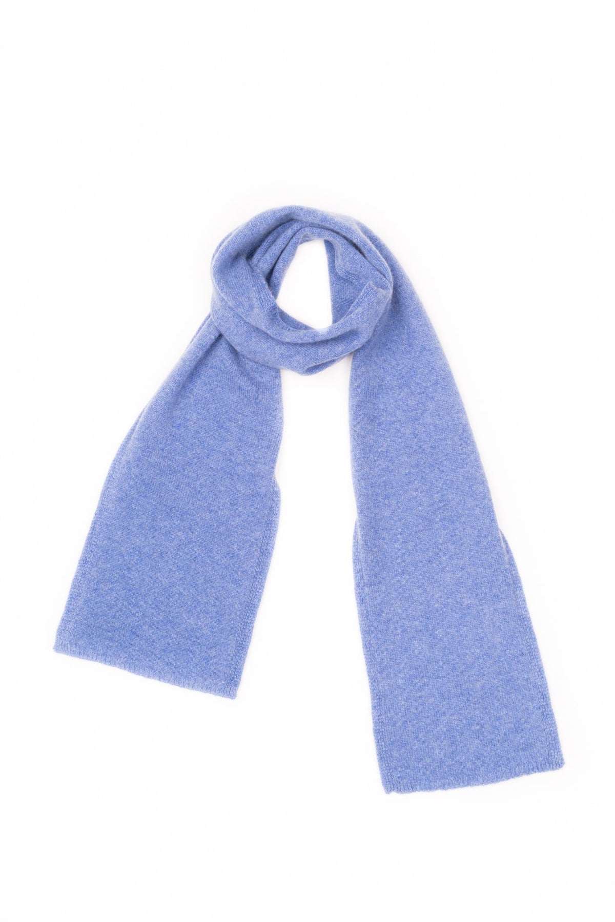 Écharpe enfant 100 % cachemire, coloris Azur | Dalle Piane Cashmere