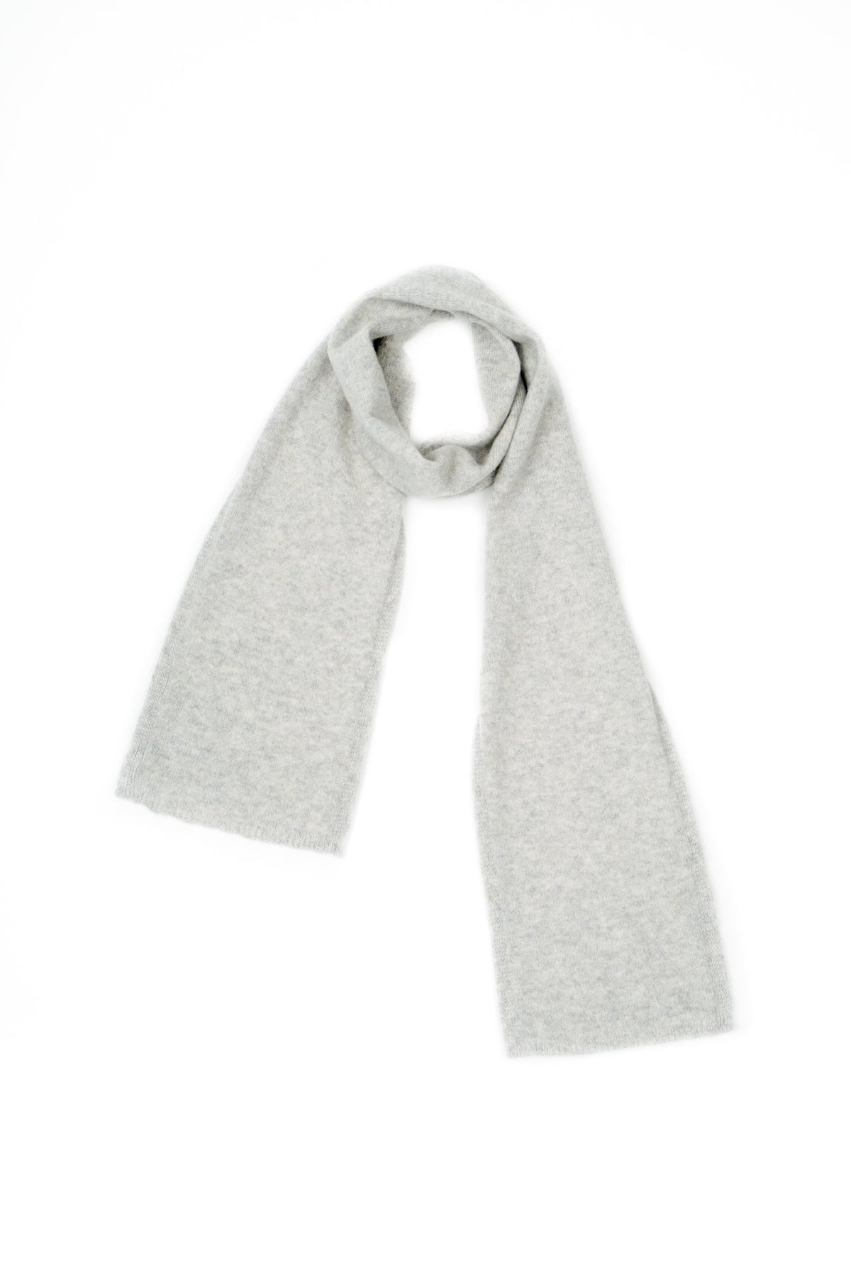 Écharpe enfant 100 % cachemire, coloris Gris | Dalle Piane Cashmere