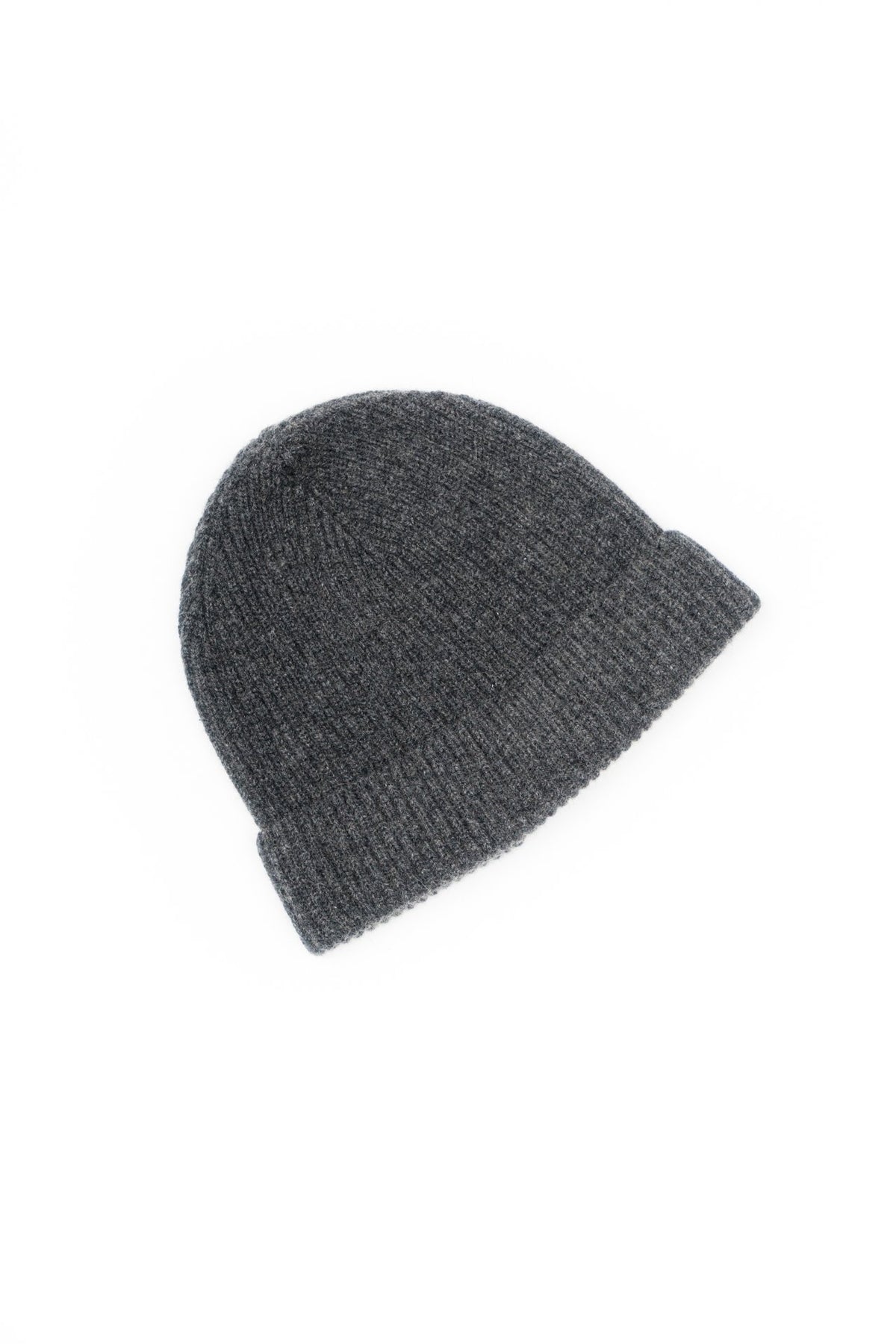 Bonnet femme 100 % cachemire, coloris Anthracite, vue 2 | Dalle Piane Cashmere
