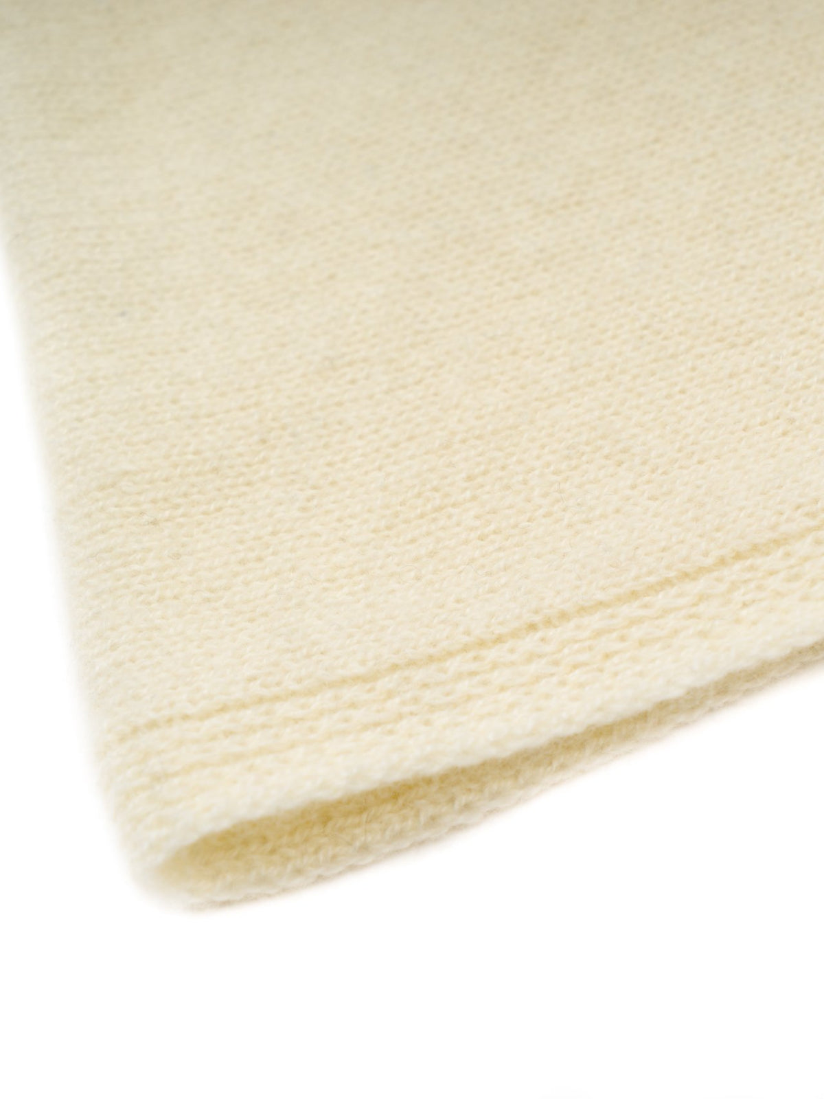 Copertina 100% Cashmere, colore Crema, vista 2 | Dalle Piane Cashmere