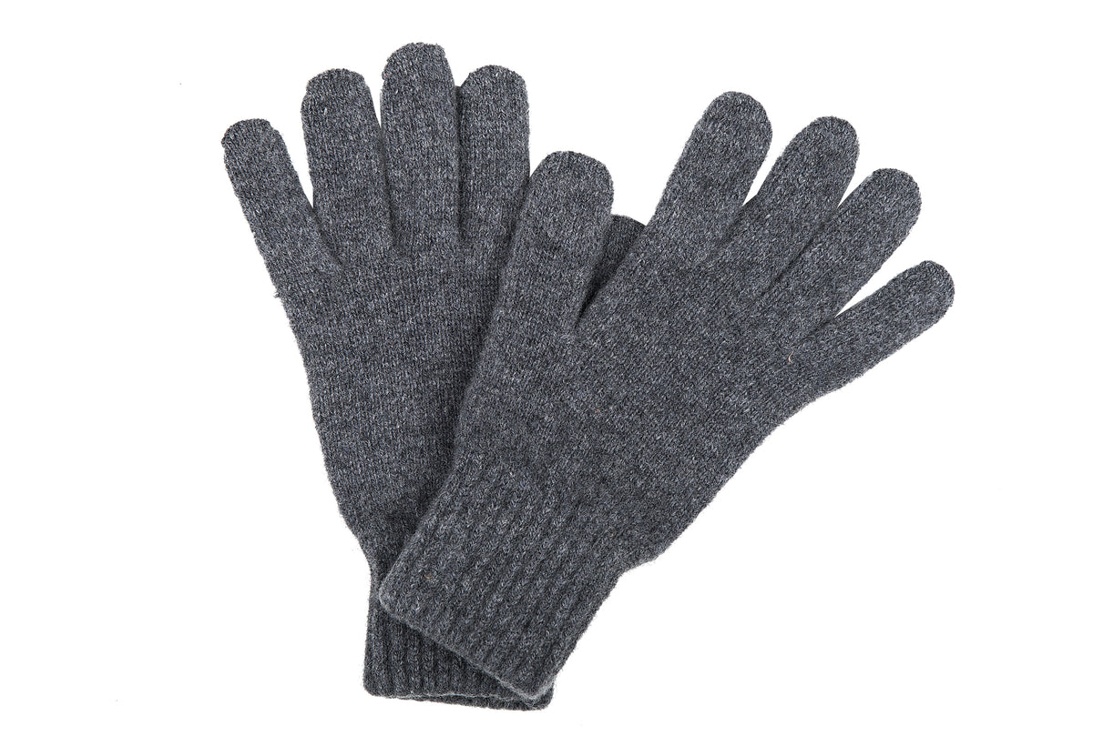 Gants femme mélange cachemire, coloris Gris, vue 2 | Dalle Piane Cashmere