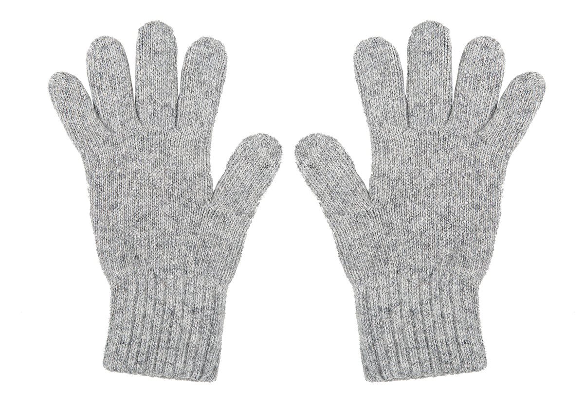 Gants femme mélange cachemire, coloris Gris perle | Dalle Piane Cashmere