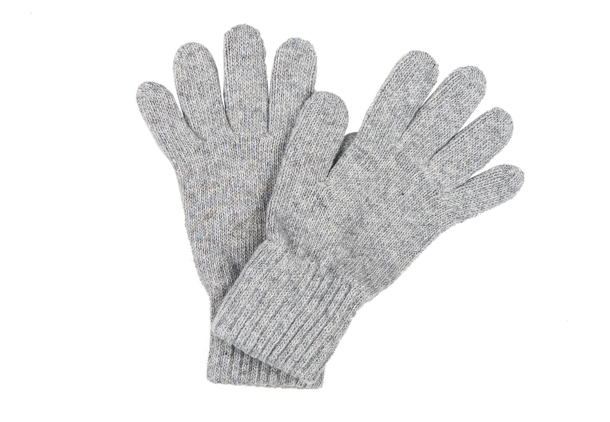 Gants femme mélange cachemire, coloris Gris perle, vue 2 | Dalle Piane Cashmere