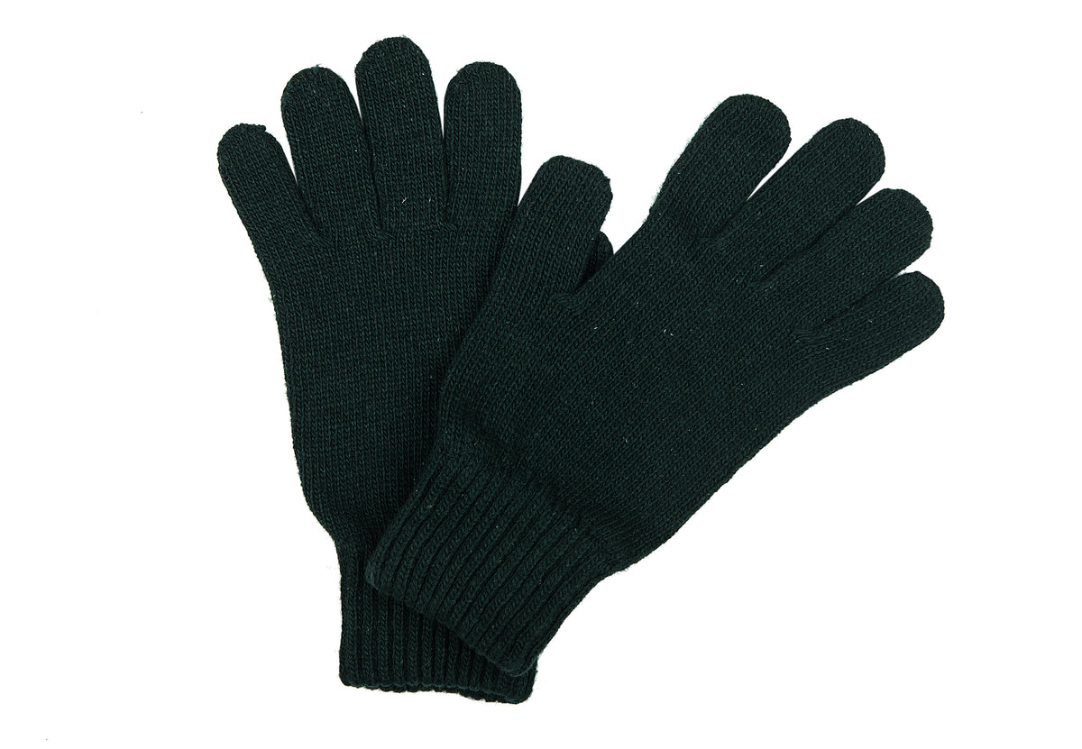 Gants femme mélange cachemire, coloris Vert, vue 2 | Dalle Piane Cashmere