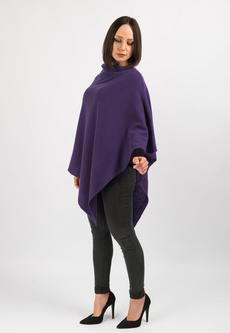 Poncho 100% Cashmere | Dalle Piane Cashmere