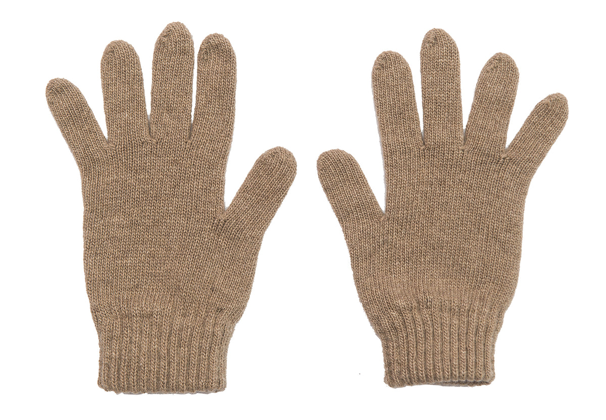 Gants femme mélange cachemire, coloris Tourterelle | Dalle Piane Cashmere