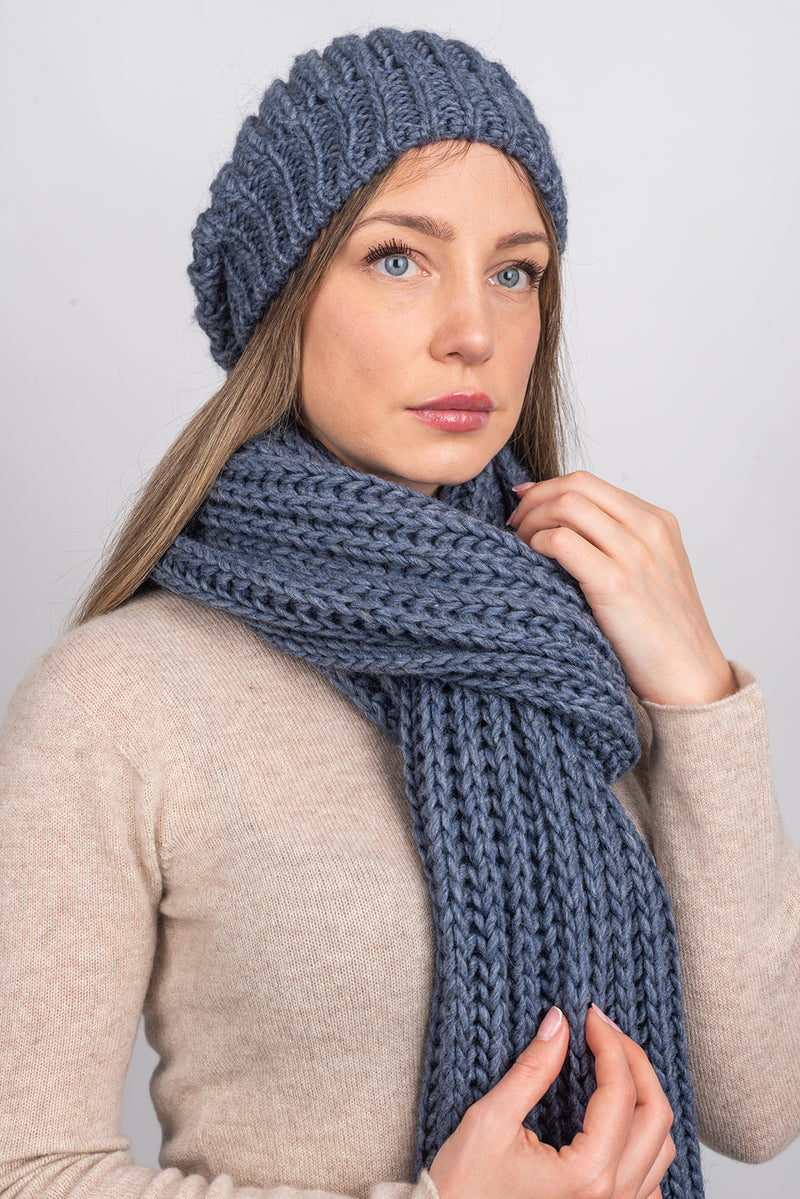 Cappello maglia inglese | Dalle Piane Cashmere