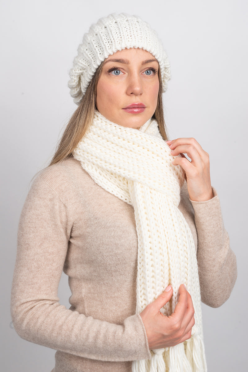 Cappello maglia inglese | Dalle Piane Cashmere
