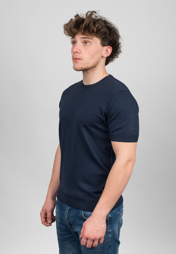 T-shirt manica corta 100% cotone | Dalle Piane Cashmere