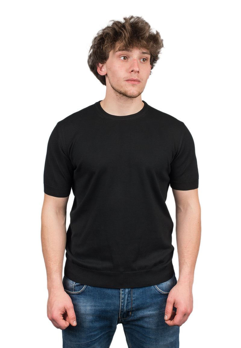 T-shirt manica corta 100% cotone | Dalle Piane Cashmere