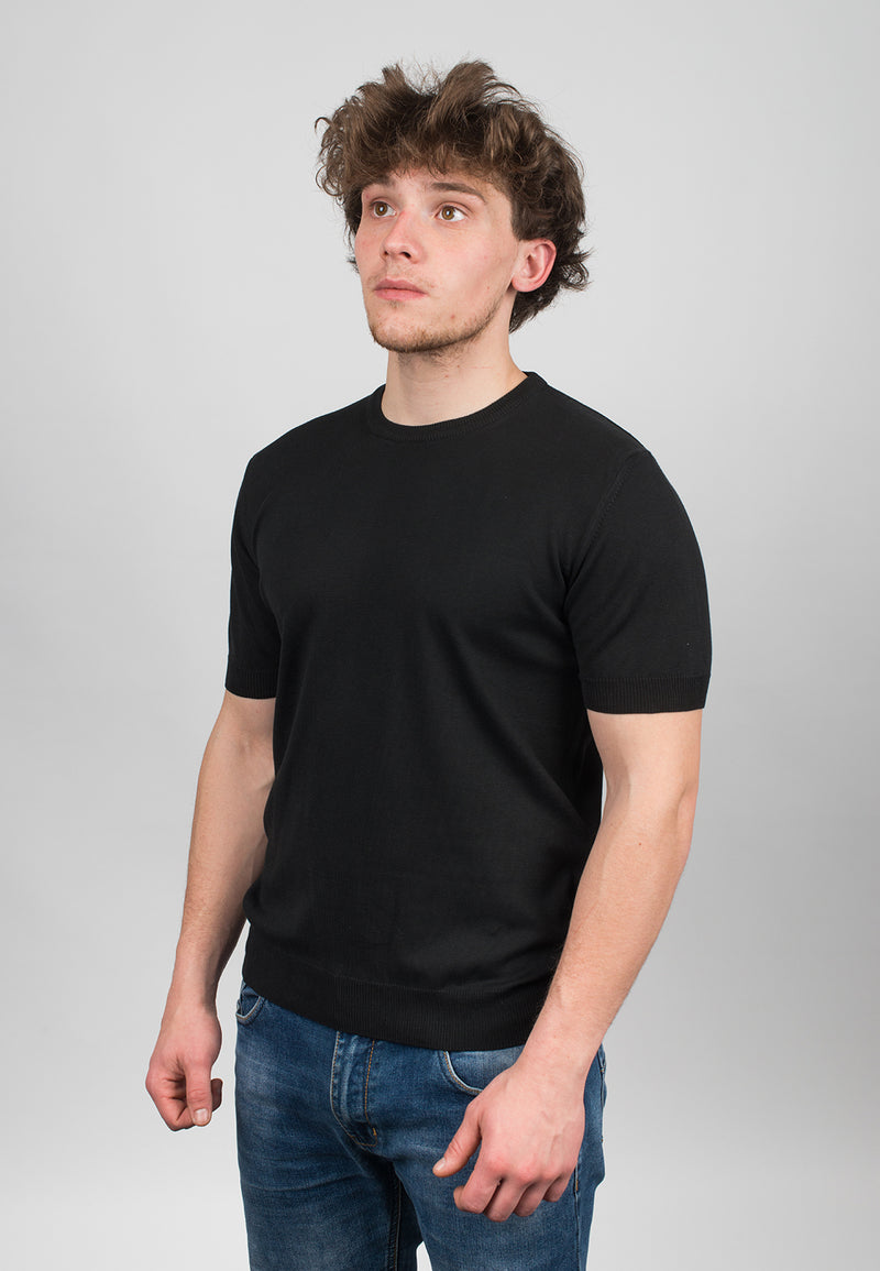 T-shirt manica corta 100% cotone | Dalle Piane Cashmere