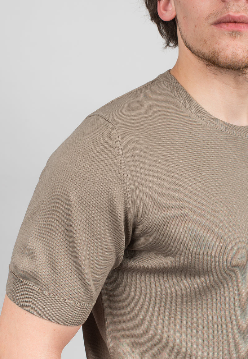 T-shirt manica corta 100% cotone | Dalle Piane Cashmere