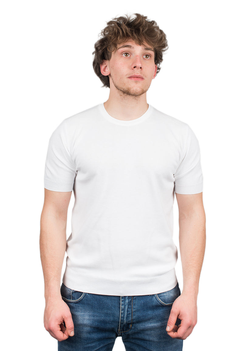 T-shirt manica corta 100% cotone | Dalle Piane Cashmere