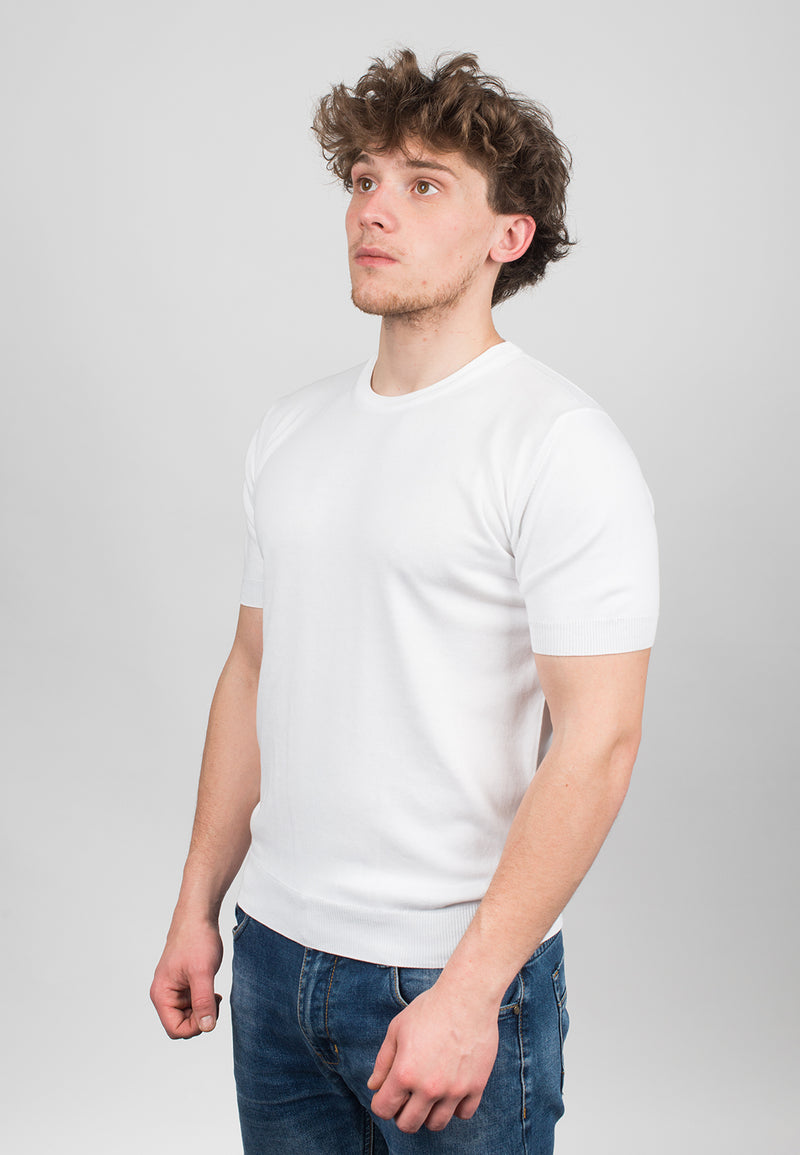 T-shirt manica corta 100% cotone | Dalle Piane Cashmere