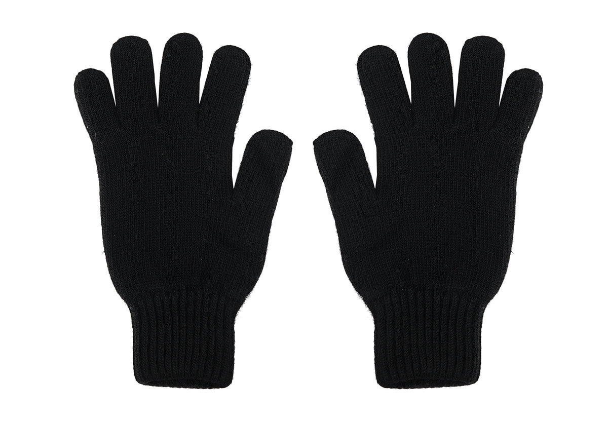 Gants homme mélange cachemire, coloris Noir | Dalle Piane Cashmere