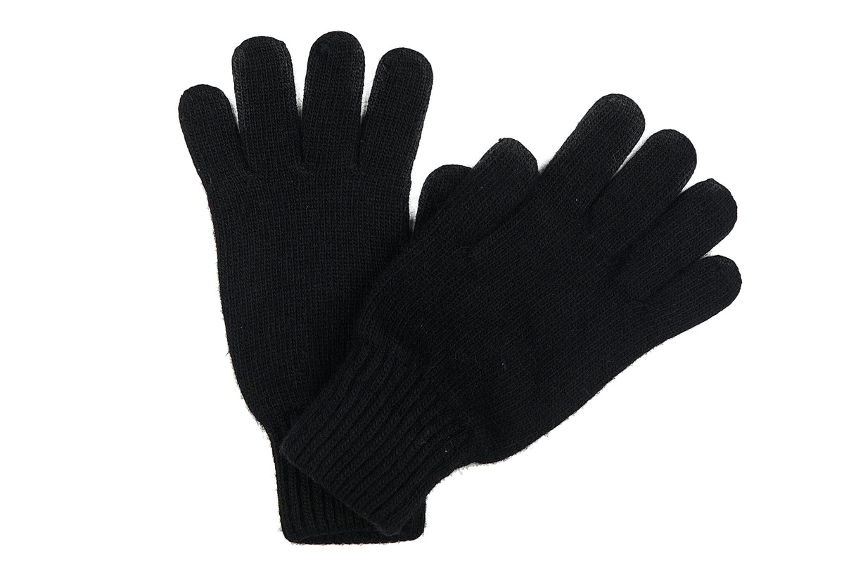 Gants homme mélange cachemire, coloris Noir, vue 2 | Dalle Piane Cashmere