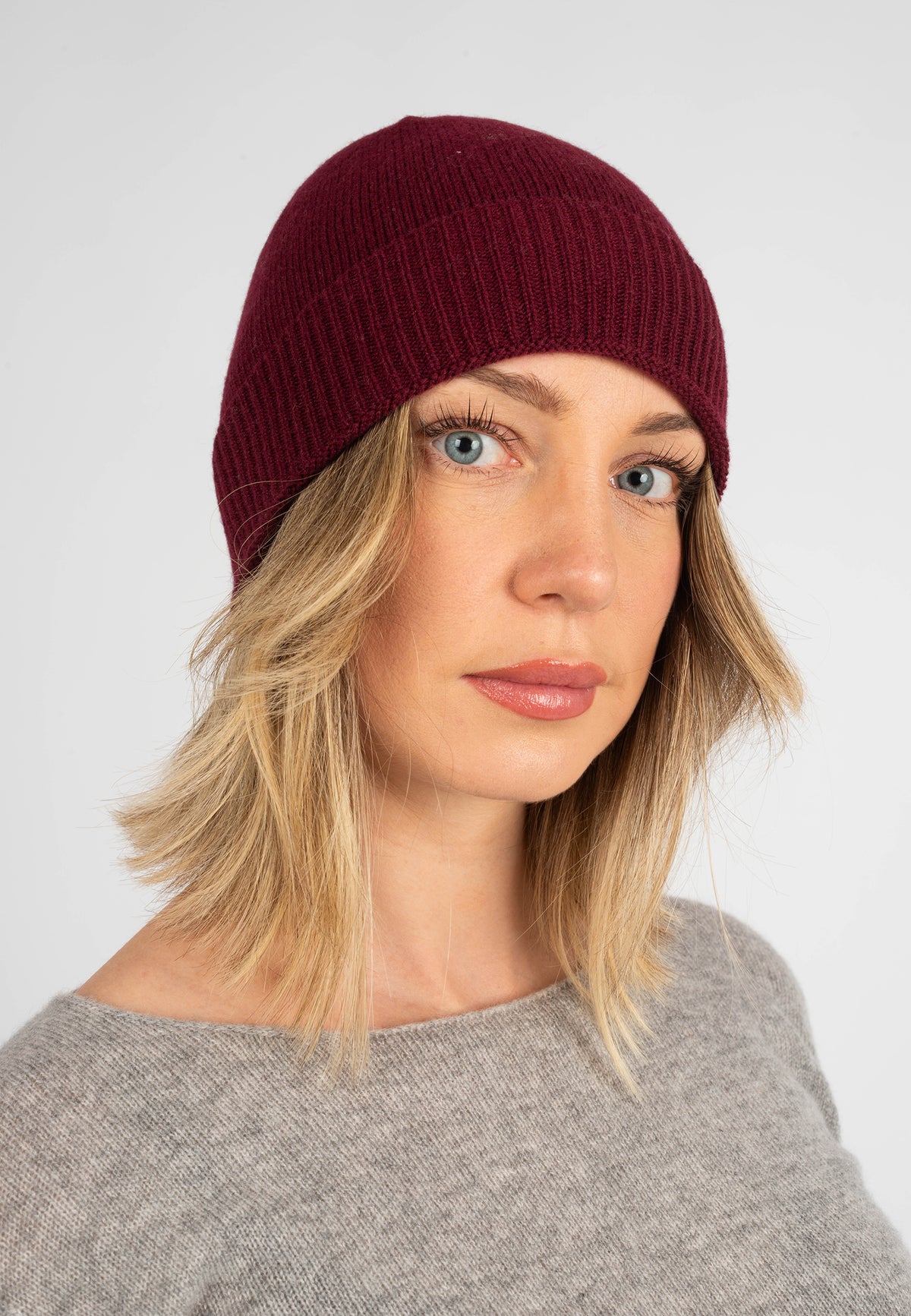 Cappello Rasato Donna 100% Cashmere