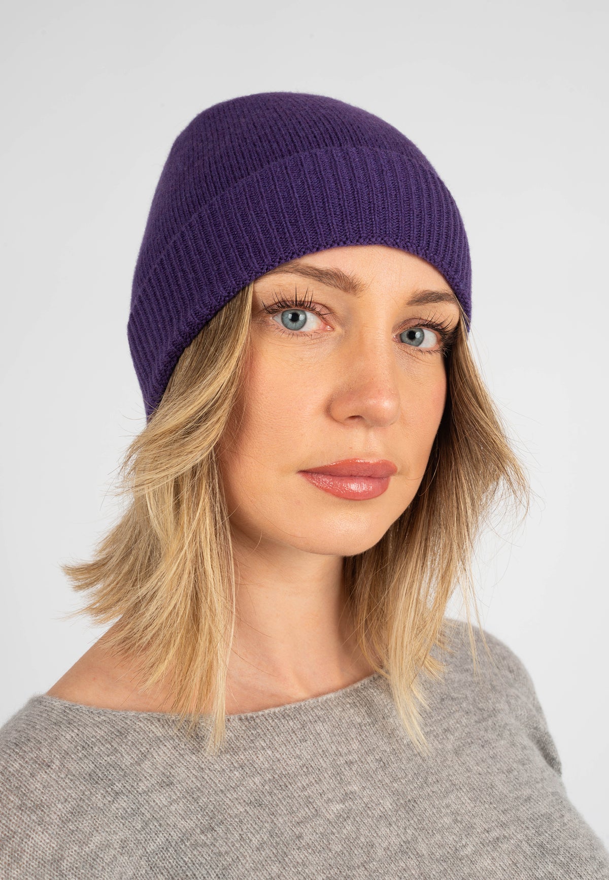 Cappello Rasato Donna 100% Cashmere