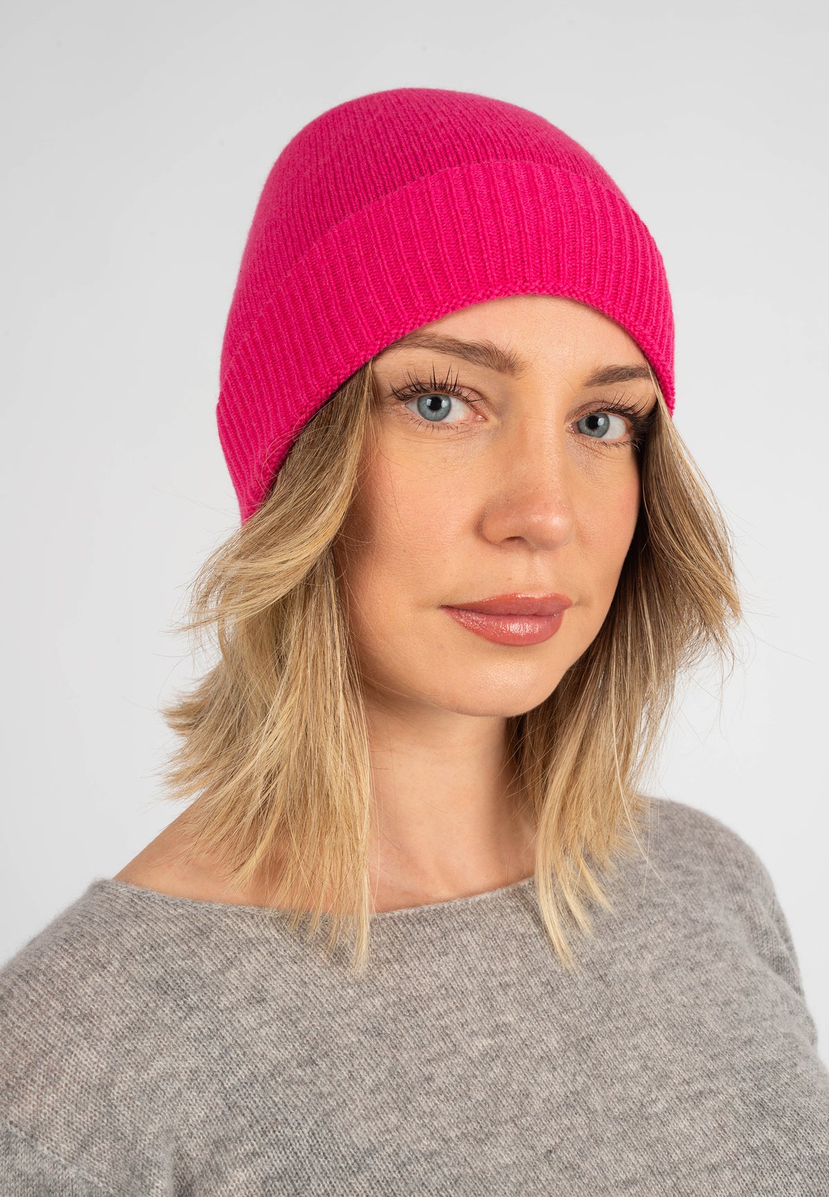 Cappello Rasato Donna 100% Cashmere