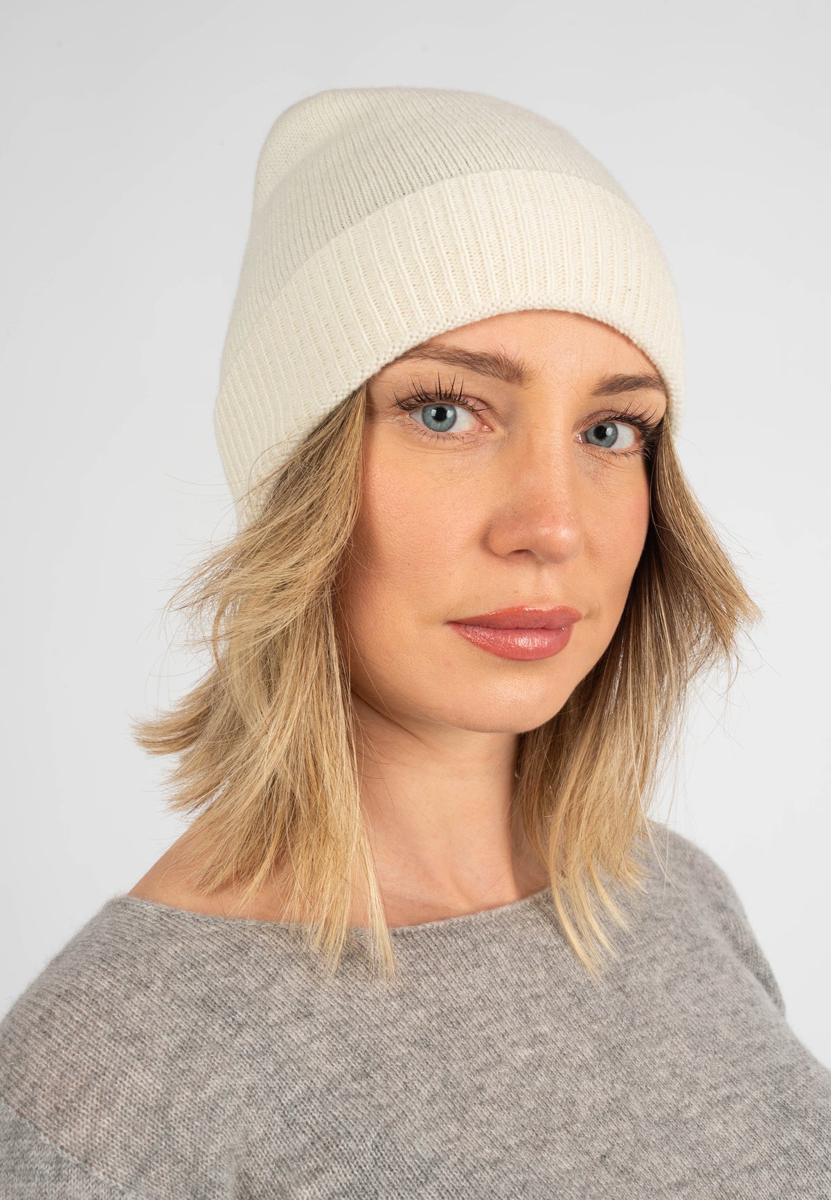 Cappello Rasato Donna 100% Cashmere