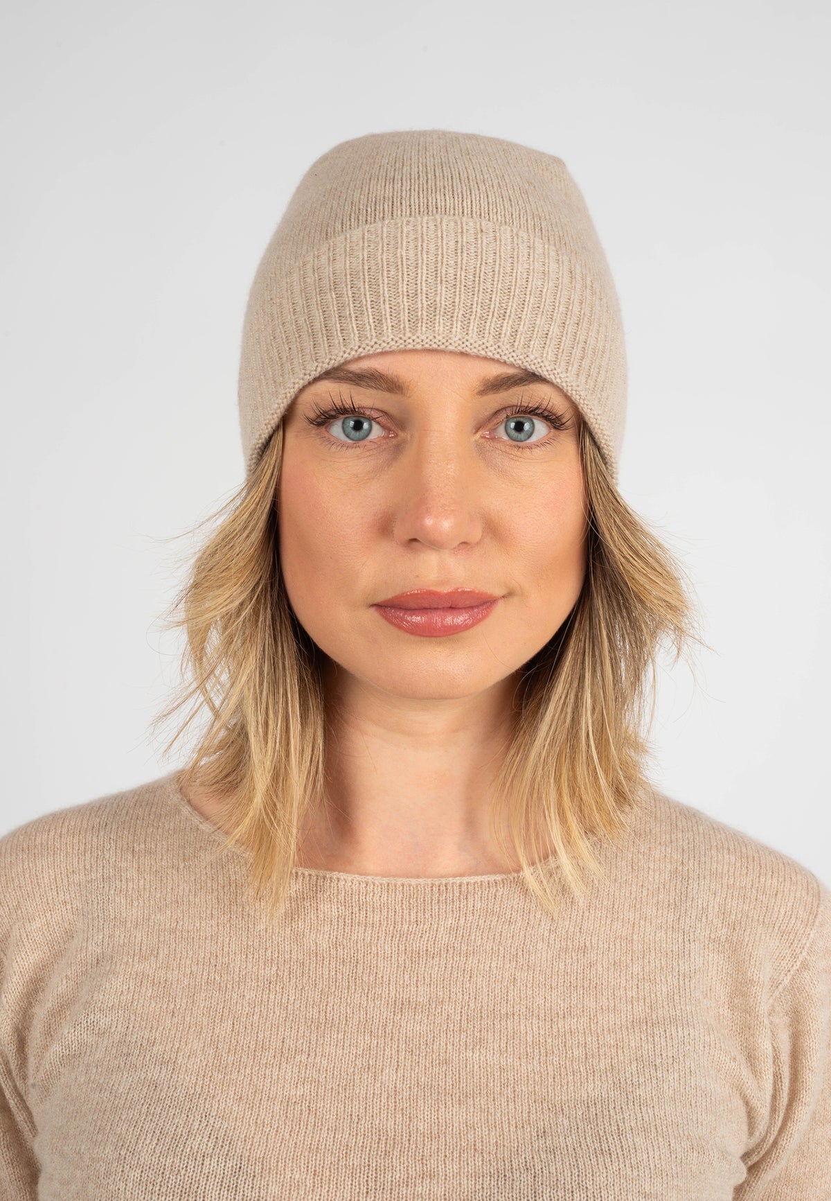 Cappello Rasato Donna 100% Cashmere