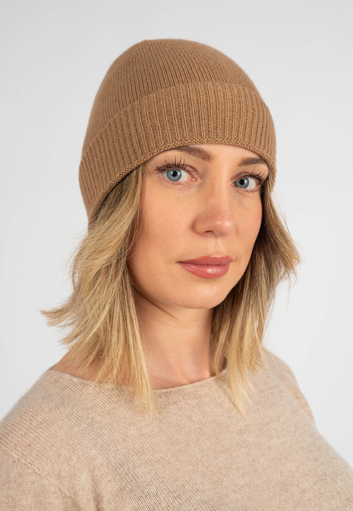 Cappello Rasato Donna 100% Cashmere