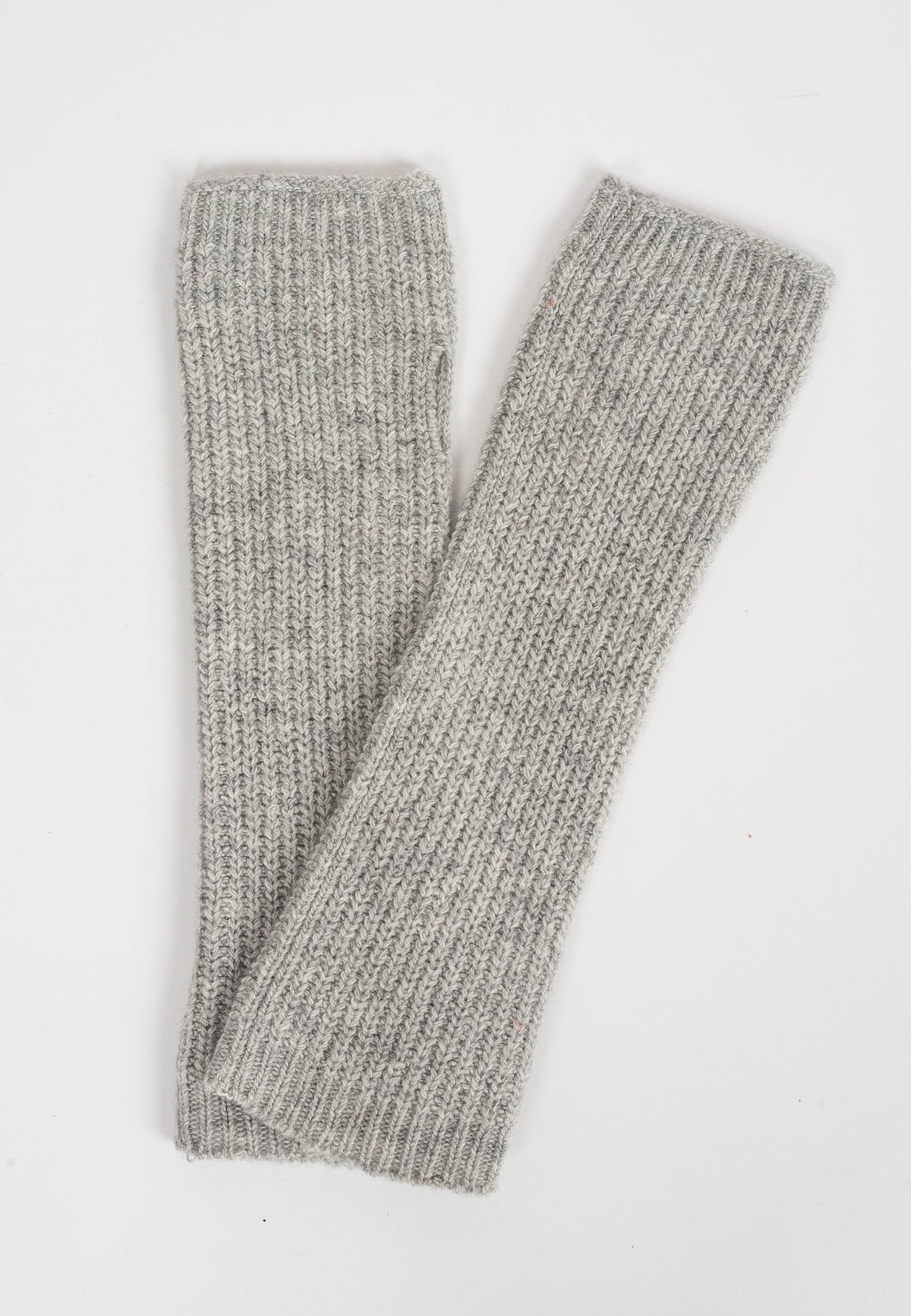 Manchettes, coloris Gris, vue 2 | Dalle Piane Cashmere