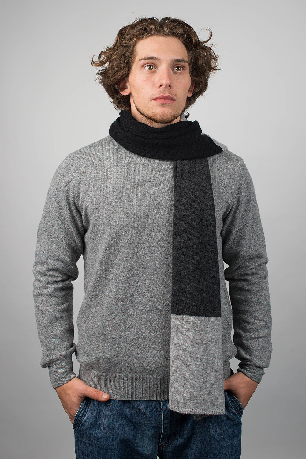 Sciarpa Bologna 283644 Ufficiale - Maglia A Righe, 100% Poliestere, Per Tifosi