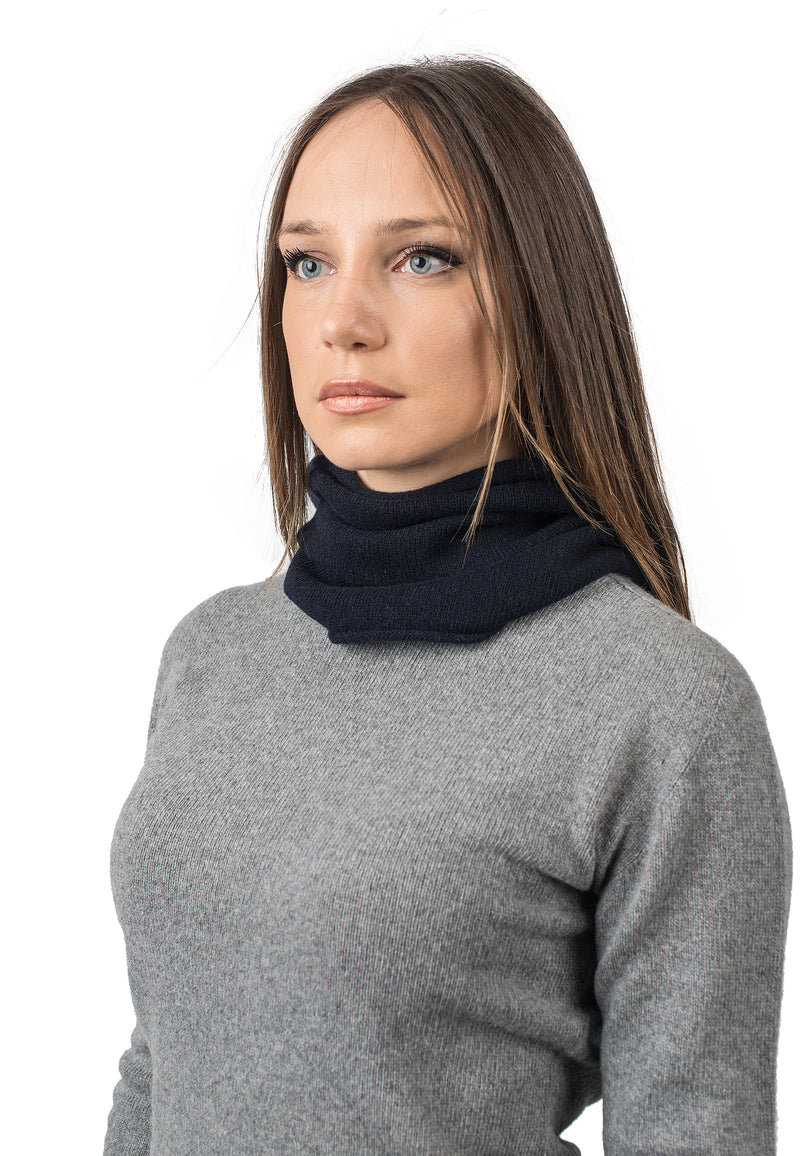 Sciarpa anello 100% cashmere rigenerato | Dalle Piane Cashmere