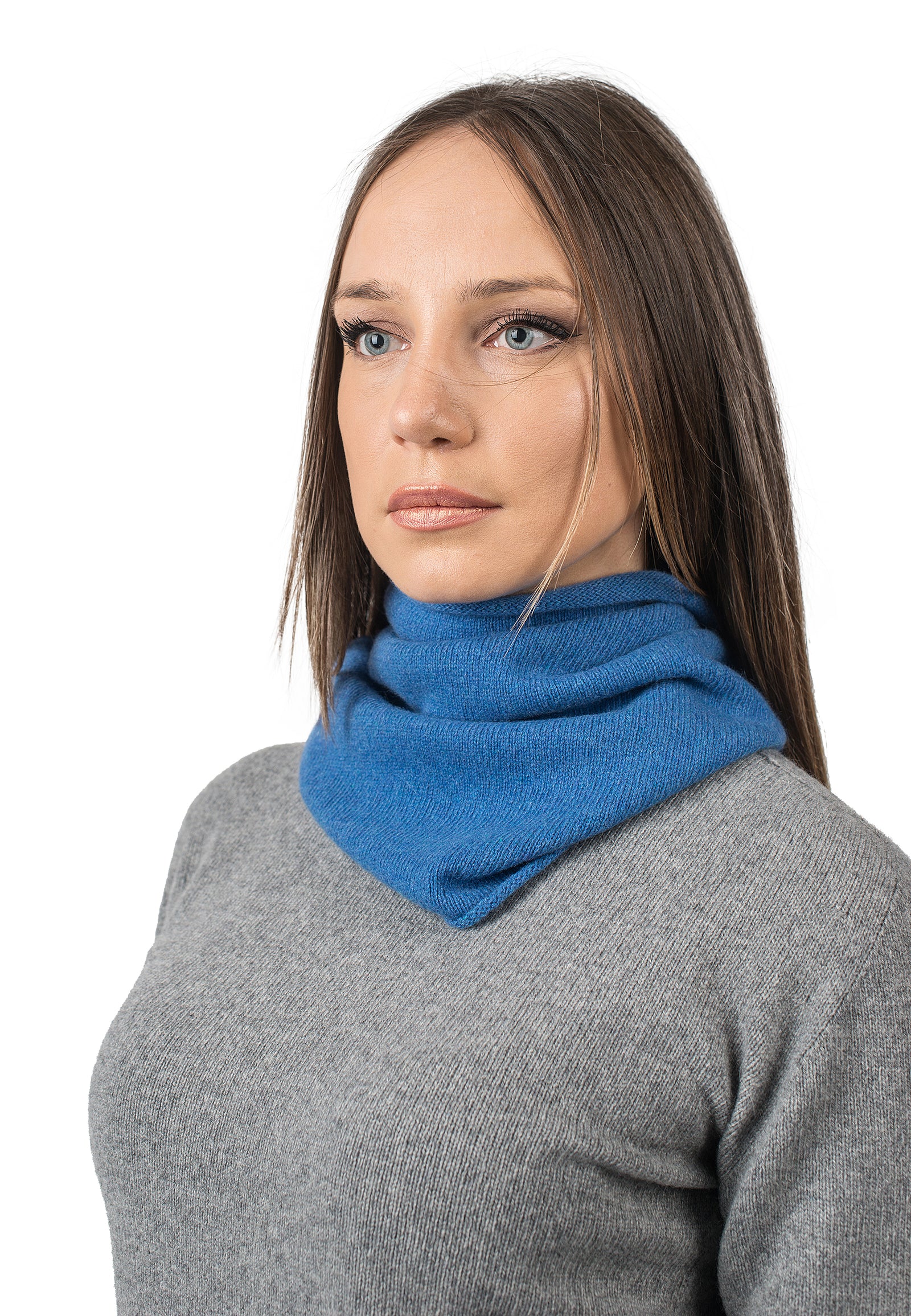 Scaldacollo Tubolare In 100% Cashmere Donna – Leggero, Elegante E Caldo Per Ogni Stagione - 3