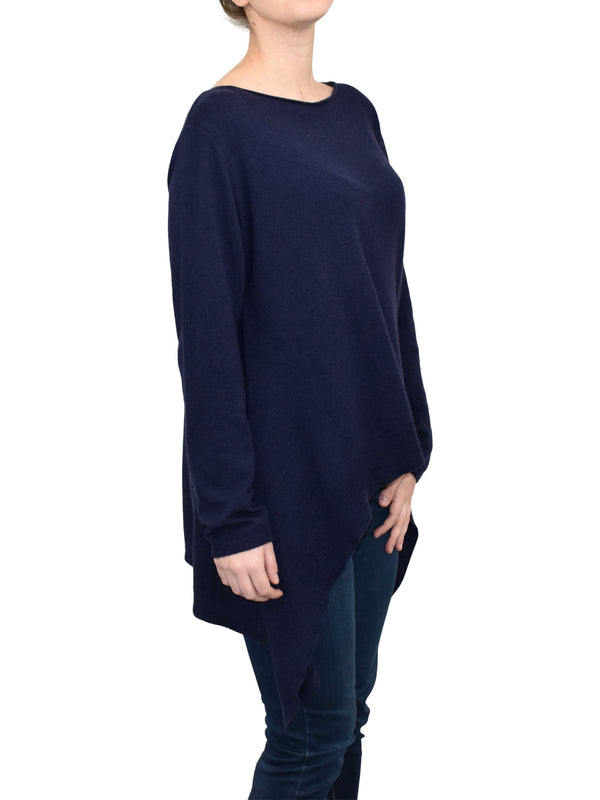 Maxipull Asimmetrico Misto Cashmere | Dalle Piane Cashmere
