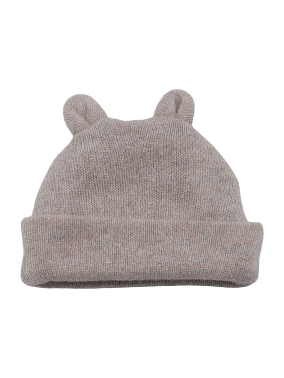 Bonnet bébé 100 % cachemire, coloris Beige | Dalle Piane Cashmere