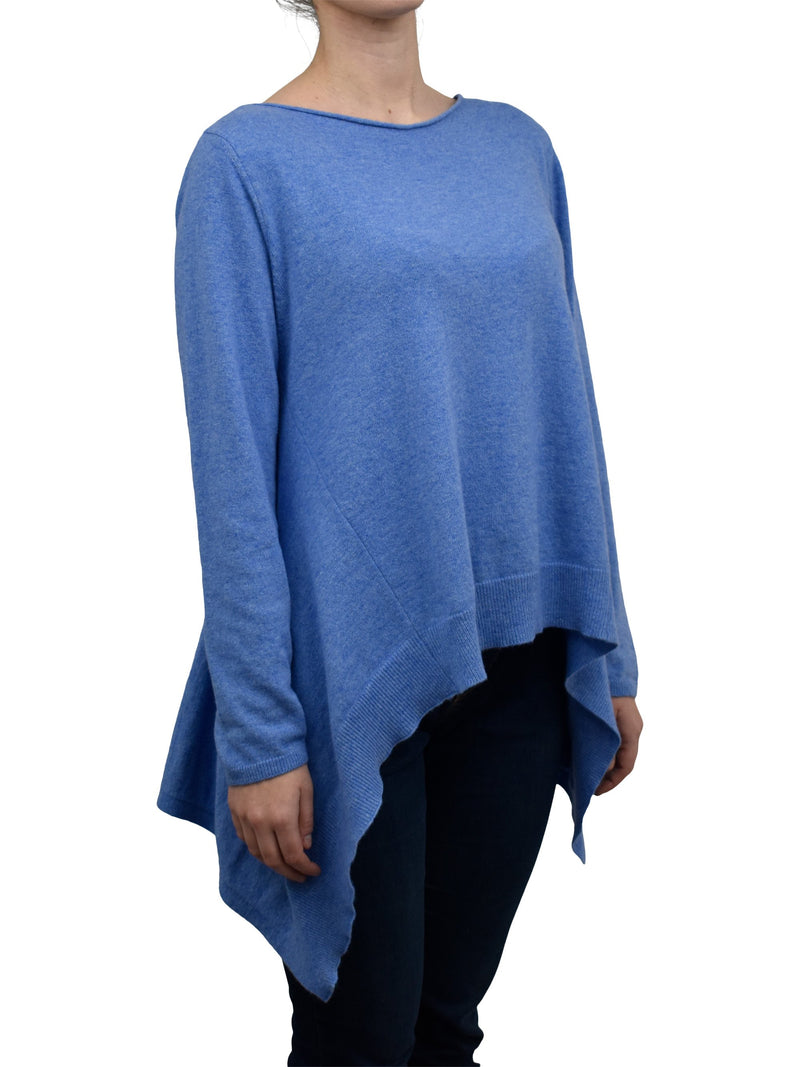 Maxipull Asimmetrico Misto Cashmere | Dalle Piane Cashmere