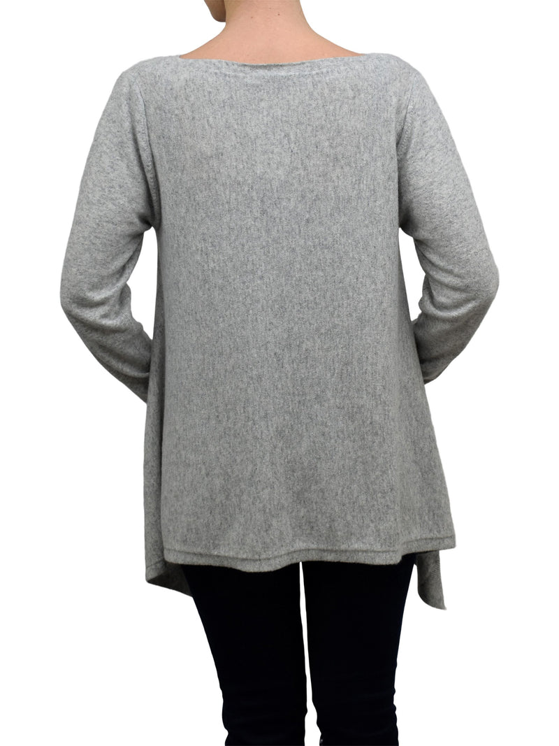 Maxipull Asimmetrico Misto Cashmere | Dalle Piane Cashmere