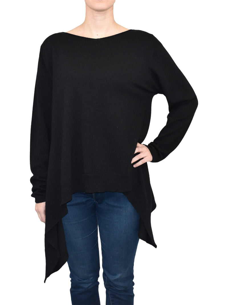 Maxipull Asimmetrico Misto Cashmere | Dalle Piane Cashmere