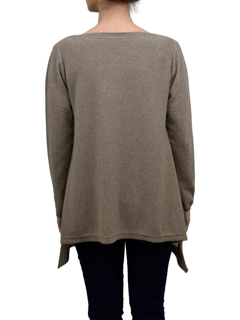 Maxipull Asimmetrico Misto Cashmere | Dalle Piane Cashmere
