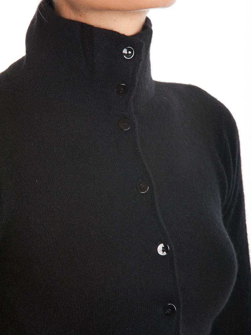 Cardigan lupetto 100% Cashmere | Dalle Piane Cashmere